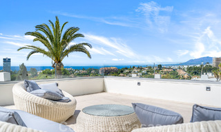 Villa moderne de construction récente avec piscine à débordement et vue panoramique sur la mer à vendre à l'est du centre de Marbella 51945 