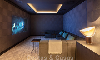 Exquise villa de luxe à vendre dans un style méditerranéen avec un design contemporain dans une position élevée à El Madroñal, Benahavis - Marbella 48128 