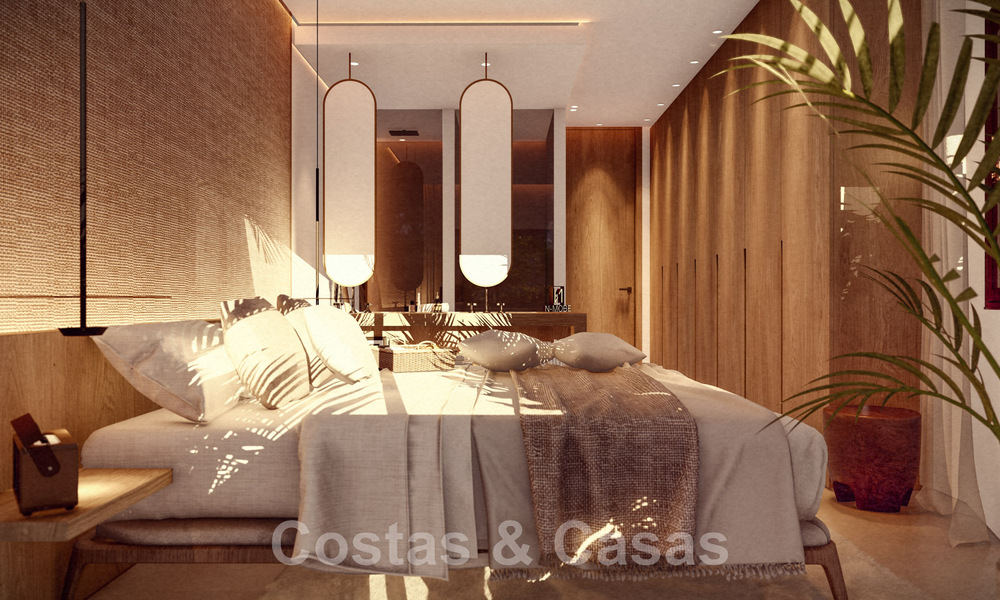 Appartement de luxe rénové à vendre dans un complexe de plage exclusif avec sécurité permanente, sur le nouveau Golden Mile entre Marbella et Estepona 48640