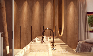 Appartement de luxe rénové à vendre dans un complexe de plage exclusif avec sécurité permanente, sur le nouveau Golden Mile entre Marbella et Estepona 48644 