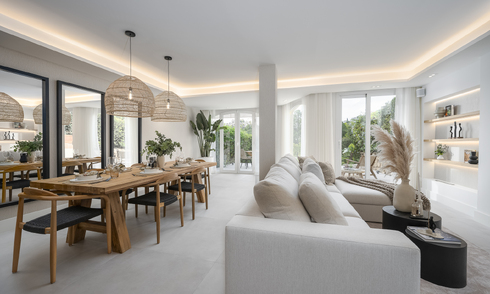 Prête à emménager ! Maison mitoyenne contemporaine rénovée à vendre avec vue sur la mer, à La Quinta à Benahavis - Marbella 48414