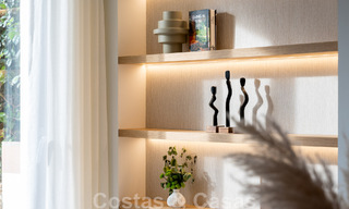 Prête à emménager ! Maison mitoyenne contemporaine rénovée à vendre avec vue sur la mer, à La Quinta à Benahavis - Marbella 49460 