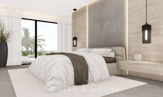 Villa contemporaine et moderne à vendre, située sur les collines d'Elviria, à l'est du centre de Marbella 48046 