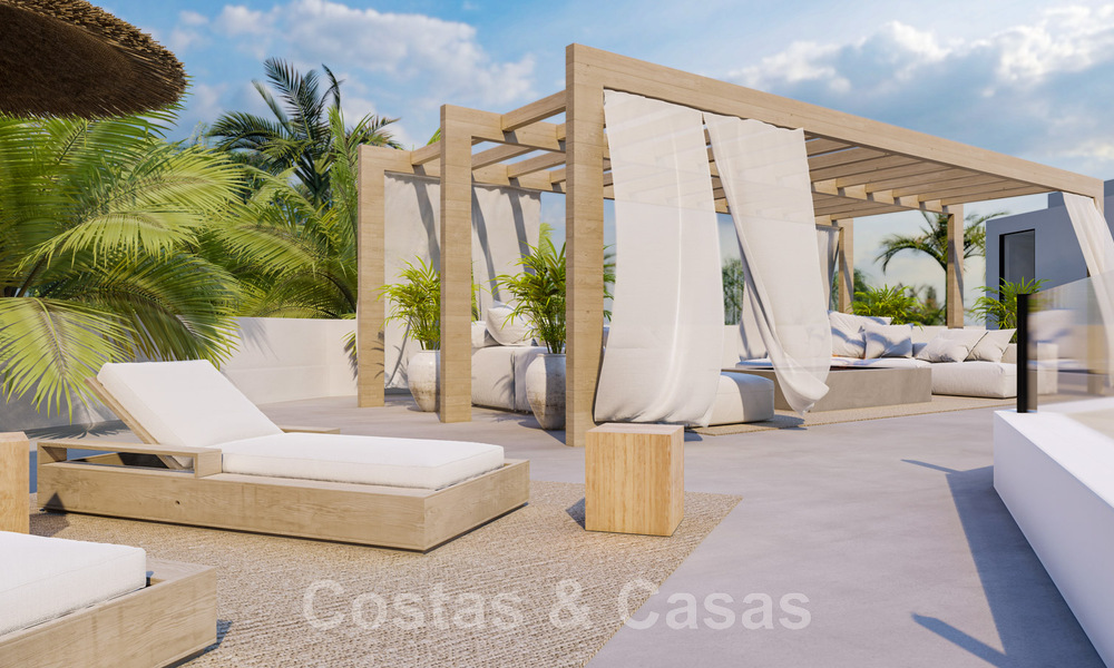 Villa contemporaine et moderne à vendre, située sur les collines d'Elviria, à l'est du centre de Marbella 48047