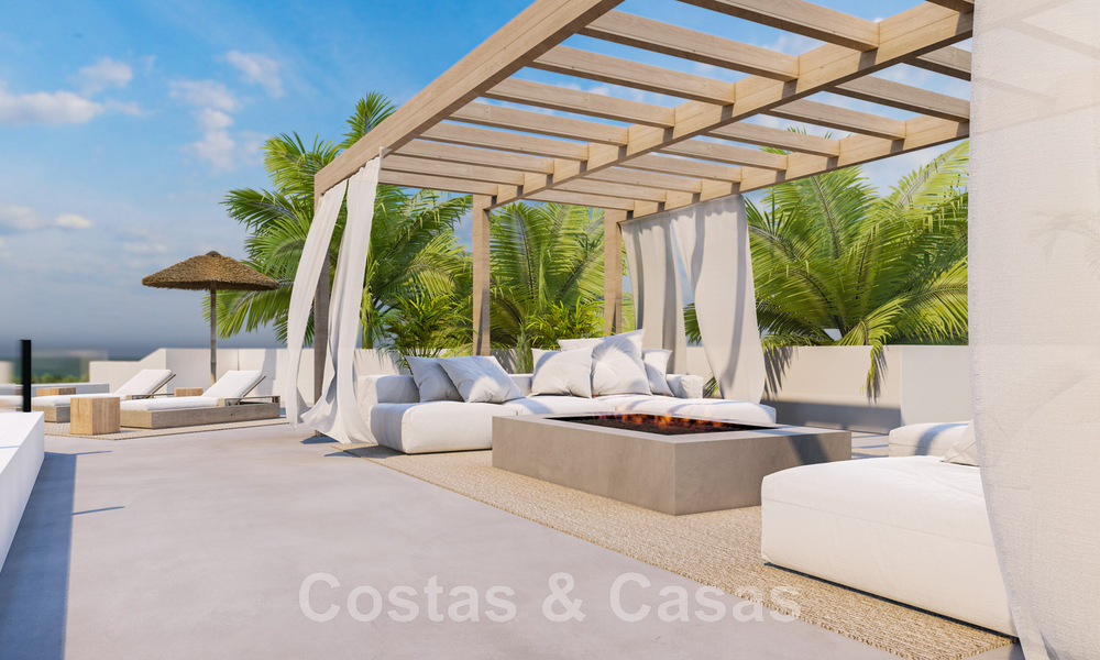 Villa contemporaine et moderne à vendre, située sur les collines d'Elviria, à l'est du centre de Marbella 48048