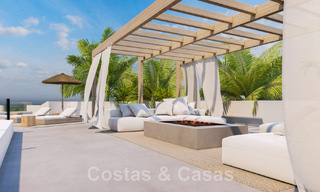 Villa contemporaine et moderne à vendre, située sur les collines d'Elviria, à l'est du centre de Marbella 48048 