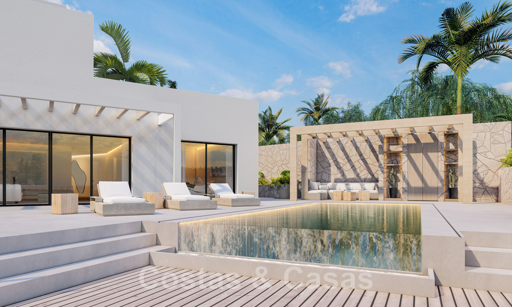 Villa contemporaine et moderne à vendre, située sur les collines d'Elviria, à l'est du centre de Marbella 48051