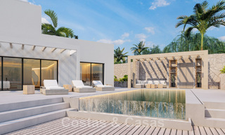 Villa contemporaine et moderne à vendre, située sur les collines d'Elviria, à l'est du centre de Marbella 48051 