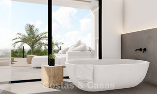 Villa contemporaine et moderne à vendre, située sur les collines d'Elviria, à l'est du centre de Marbella 48052 