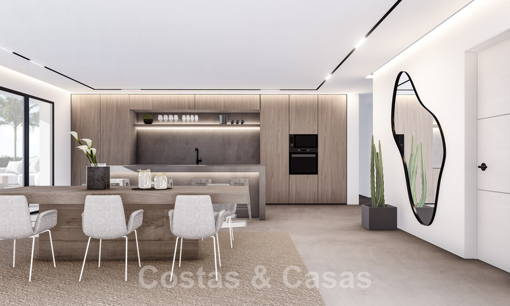 Villa contemporaine et moderne à vendre, située sur les collines d'Elviria, à l'est du centre de Marbella 48056