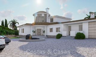 Villa espagnole de luxe entièrement rénovée à vendre dans une urbanisation privilégiée proche de terrains de golf à Marbella - Benahavis 48078 