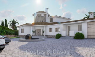 Villa espagnole de luxe entièrement rénovée à vendre dans une urbanisation privilégiée proche de terrains de golf à Marbella - Benahavis 48078 