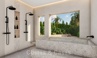 Villa espagnole de luxe entièrement rénovée à vendre dans une urbanisation privilégiée proche de terrains de golf à Marbella - Benahavis 48080 