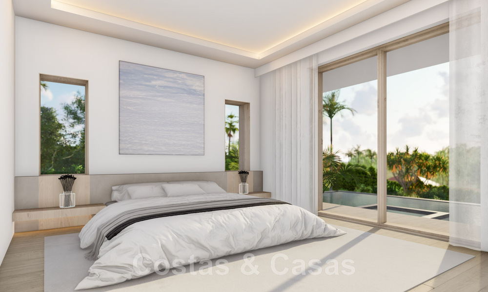 Villa espagnole de luxe entièrement rénovée à vendre dans une urbanisation privilégiée proche de terrains de golf à Marbella - Benahavis 48082