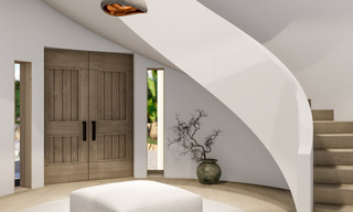 Villa espagnole de luxe entièrement rénovée à vendre dans une urbanisation privilégiée proche de terrains de golf à Marbella - Benahavis 48085 