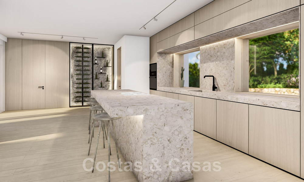 Villa espagnole de luxe entièrement rénovée à vendre dans une urbanisation privilégiée proche de terrains de golf à Marbella - Benahavis 48090