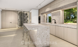 Villa espagnole de luxe entièrement rénovée à vendre dans une urbanisation privilégiée proche de terrains de golf à Marbella - Benahavis 48090 