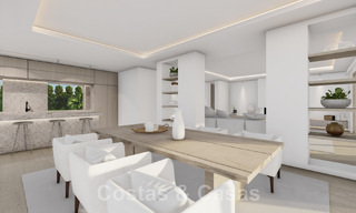 Villa espagnole de luxe entièrement rénovée à vendre dans une urbanisation privilégiée proche de terrains de golf à Marbella - Benahavis 48093 