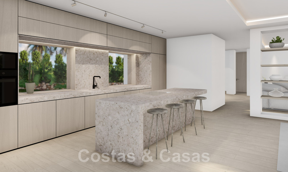 Villa espagnole de luxe entièrement rénovée à vendre dans une urbanisation privilégiée proche de terrains de golf à Marbella - Benahavis 48095