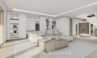 Villa espagnole de luxe entièrement rénovée à vendre dans une urbanisation privilégiée proche de terrains de golf à Marbella - Benahavis 48096 