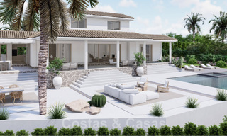 Villa espagnole de luxe entièrement rénovée à vendre dans une urbanisation privilégiée proche de terrains de golf à Marbella - Benahavis 48101 