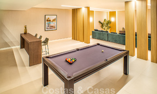 Villa contemporaine de construction récente à vendre avec vue sur la mer, située au centre de Marbella, à quelques pas de la plage, sur la Golden Mile 50067 