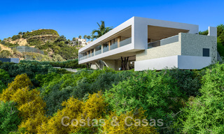 Villa de luxe de classe mondiale à vendre avec vue panoramique sur la mer dans les collines de Benahavis - Marbella 48513 