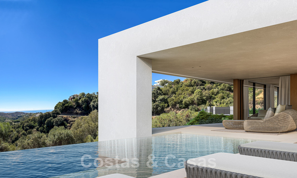 Villa de luxe de classe mondiale à vendre avec vue panoramique sur la mer dans les collines de Benahavis - Marbella 48514