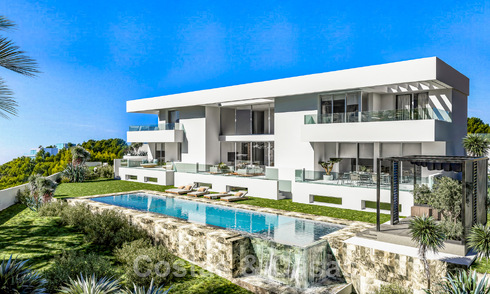2 Nouvelles villas design écoénergétiques à vendre, à proximité des terrains de golf, à Benahavis - Marbella 48805