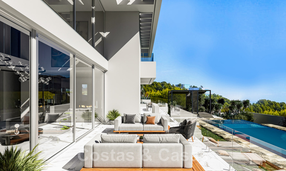 2 Nouvelles villas design écoénergétiques à vendre, à proximité des terrains de golf, à Benahavis - Marbella 48806