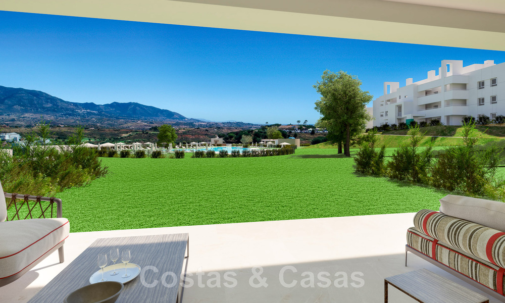 Appartements de golf modernes à vendre dans un complexe de golf exclusif à Mijas, Costa del Sol 49175
