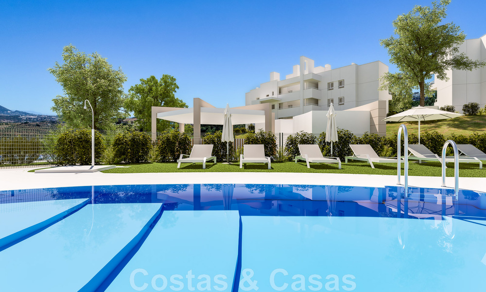 Appartements de golf modernes à vendre dans un complexe de golf exclusif à Mijas, Costa del Sol 49177