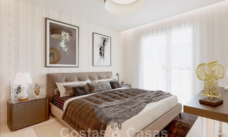 Appartements de golf modernes à vendre dans un complexe de golf exclusif à Mijas, Costa del Sol 49184 
