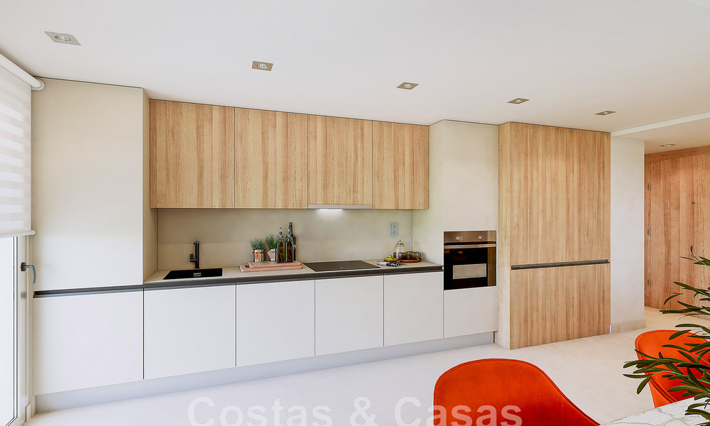 Appartements de golf modernes à vendre dans un complexe de golf exclusif à Mijas, Costa del Sol 49188