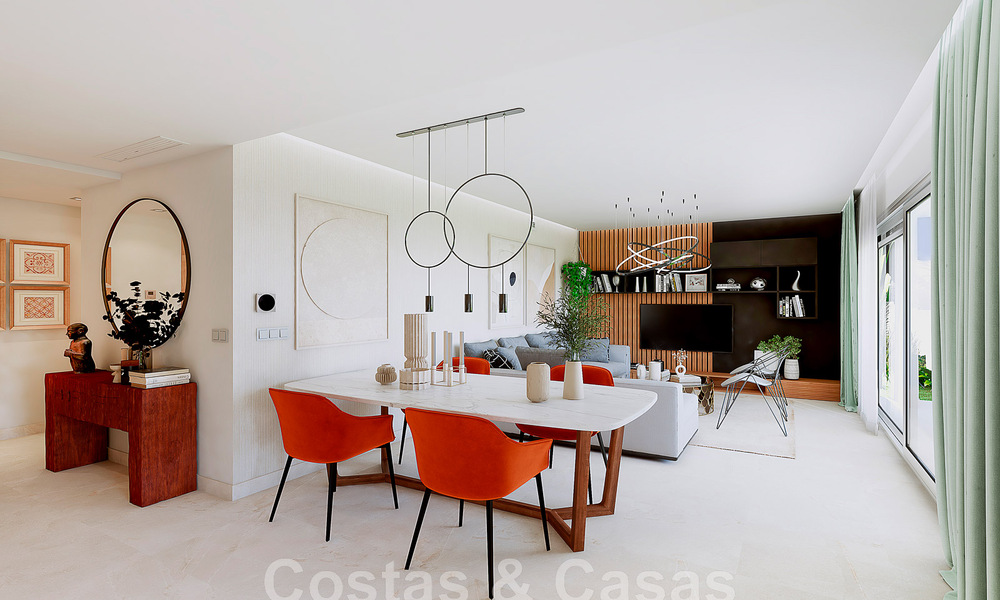 Appartements de golf modernes à vendre dans un complexe de golf exclusif à Mijas, Costa del Sol 49189