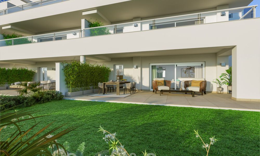 Appartements de golf modernes à vendre dans un complexe de golf exclusif à Mijas, Costa del Sol 49200