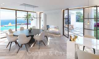 Villa méditerranéenne de luxe à vendre avec vue sur la mer dans la prestigieuse communauté fermée de La Quinta à Benahavis - Marbella 49227 
