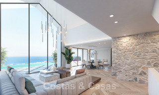 Villa méditerranéenne de luxe à vendre avec vue sur la mer dans la prestigieuse communauté fermée de La Quinta à Benahavis - Marbella 49228 