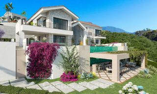 Villa méditerranéenne de luxe à vendre avec vue sur la mer dans la prestigieuse communauté fermée de La Quinta à Benahavis - Marbella 49230 
