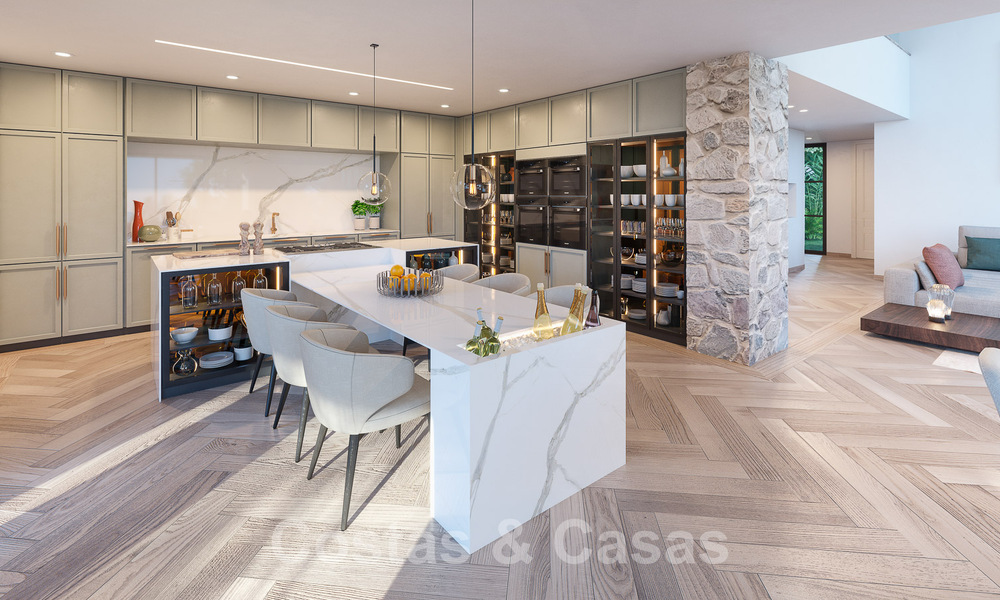 Villa méditerranéenne de luxe à vendre avec vue sur la mer dans la prestigieuse communauté fermée de La Quinta à Benahavis - Marbella 49239