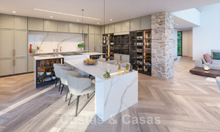 Villa méditerranéenne de luxe à vendre avec vue sur la mer dans la prestigieuse communauté fermée de La Quinta à Benahavis - Marbella 49239 