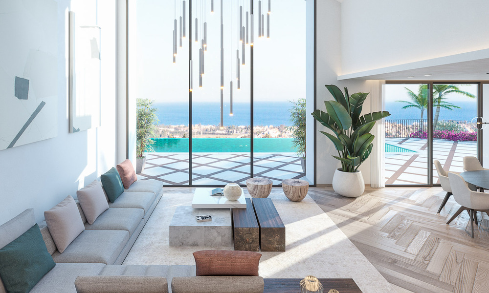 Villa méditerranéenne de luxe à vendre avec vue sur la mer dans la prestigieuse communauté fermée de La Quinta à Benahavis - Marbella 49242