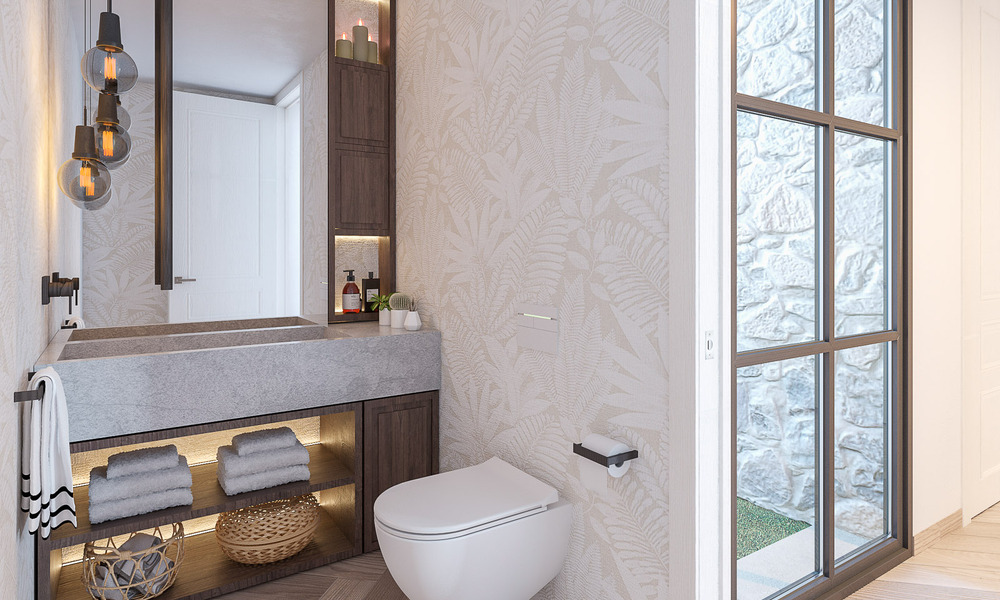 Villa méditerranéenne de luxe à vendre avec vue sur la mer dans la prestigieuse communauté fermée de La Quinta à Benahavis - Marbella 49244