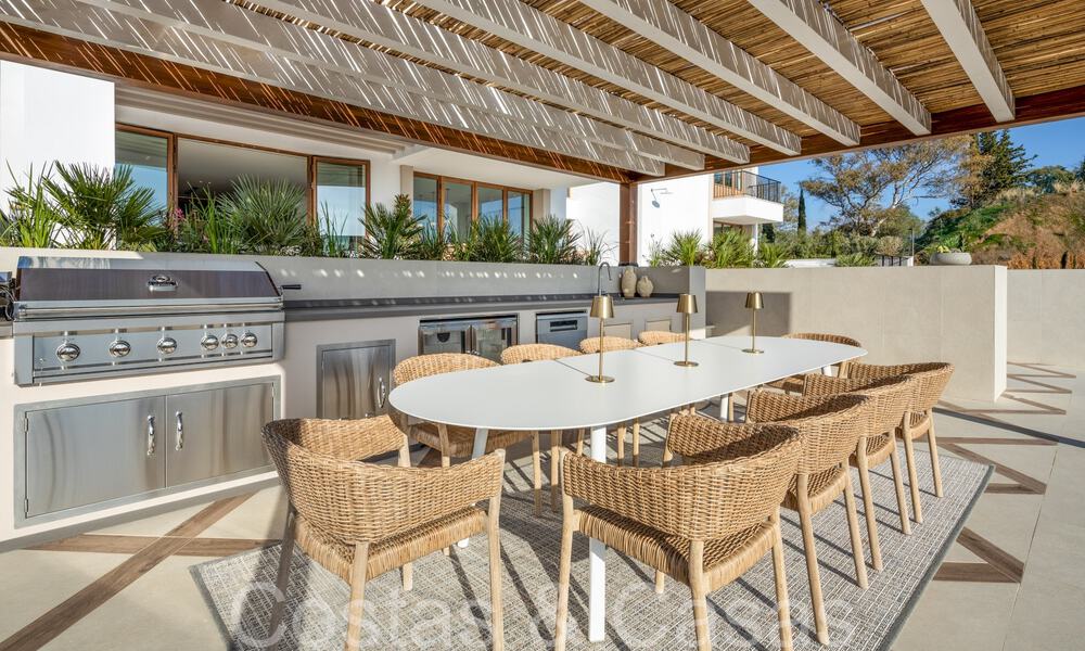 Spacieuse villa de luxe à vendre avec vue imprenable sur la mer dans une communauté fermée de premier plan à La Quinta à Benahavis - Marbella 63889