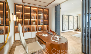 Spacieuse villa de luxe à vendre avec vue imprenable sur la mer dans une communauté fermée de premier plan à La Quinta à Benahavis - Marbella 63891 