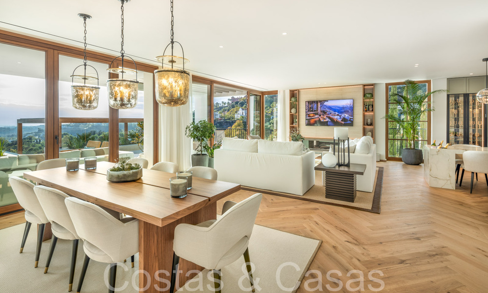 Spacieuse villa de luxe à vendre avec vue imprenable sur la mer dans une communauté fermée de premier plan à La Quinta à Benahavis - Marbella 63892