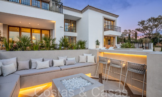 Spacieuse villa de luxe à vendre avec vue imprenable sur la mer dans une communauté fermée de premier plan à La Quinta à Benahavis - Marbella 63895 