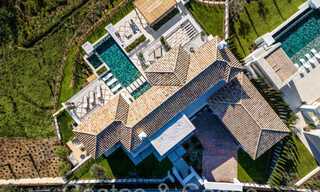 Spacieuse villa de luxe à vendre avec vue imprenable sur la mer dans une communauté fermée de premier plan à La Quinta à Benahavis - Marbella 63897 