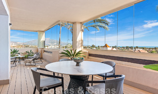 Appartement moderne rénové à vendre, avec vue sur la mer, dans un complexe fermé situé sur le nouveau Golden Mile, entre Marbella et Estepona 49533 