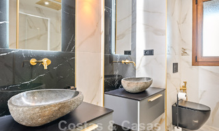 Appartement moderne rénové à vendre, avec vue sur la mer, dans un complexe fermé situé sur le nouveau Golden Mile, entre Marbella et Estepona 49541 